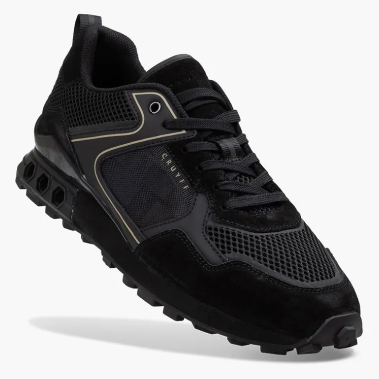 Cruyff Herren Fuori Trainer Schwarz/Gold