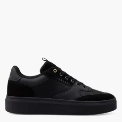 Cruyff Herren Terra Court Turnschuhe Schwarz/Gold