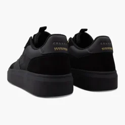 Cruyff Herren Terra Court Turnschuhe Schwarz/Gold