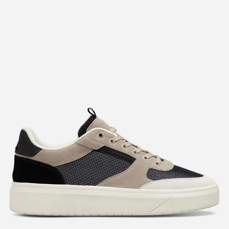 Cruyff Herren Terra Court Turnschuhe Braun/Weiß