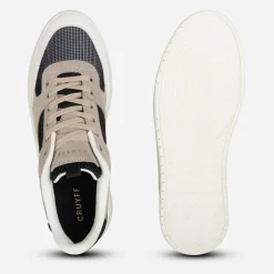 Cruyff Herren Terra Court Turnschuhe Braun/Weiß