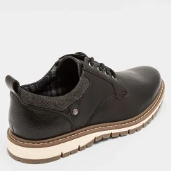 Deakins Herren Cambridge Freizeit Schuhe Schwarz
