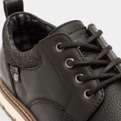 Deakins Herren Cambridge Freizeit Schuhe Schwarz