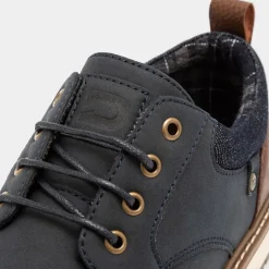 Deakins Herren Cambridge Schuhe Marine/Braun