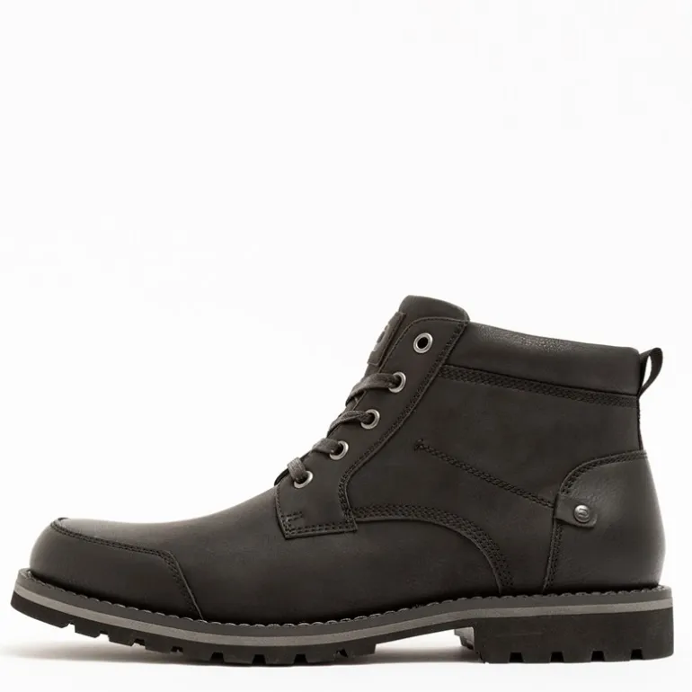 Deakins Herren Everest Stiefel Schwarz