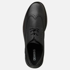 Deakins Herren Karl Schnürschuhe Schwarz/Charcoal