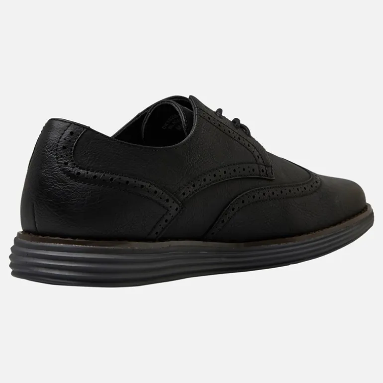 Deakins Herren Karl Schnürschuhe Schwarz/Charcoal