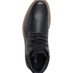 Deakins Herren Oxford Schuhe Schwarz