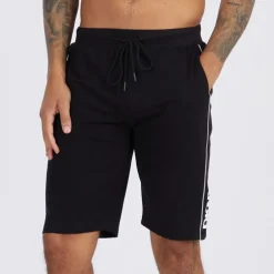 DKNY Herren Cavaliers Jersey Shorts Schwarz