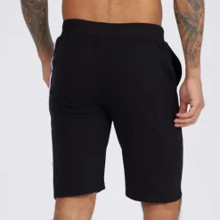DKNY Herren Cavaliers Jersey Shorts Schwarz