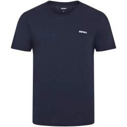 DKNY Herren Giants Drei Pack T Shirts Navy/Weiß/Blau