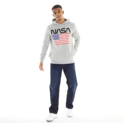 Duck and Cover Herren Rushawn Jeans mit lockerer Passform Dunkelblau