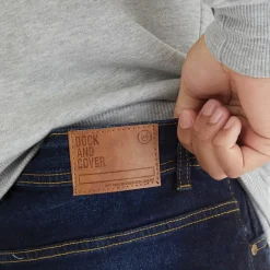Duck and Cover Herren Rushawn Jeans mit lockerer Passform Dunkelblau