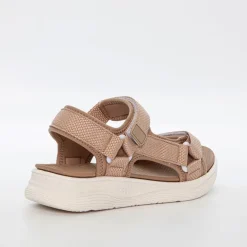Duffy Damen Fermo Uno Sandalen Taupe