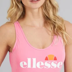 Ellesse Damen Danica Logo Badeanzug Rosa