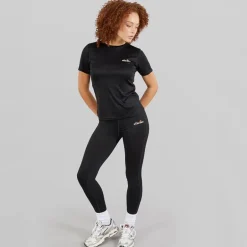 Ellesse Damen Dianne Poly T Shirt Schwarz
