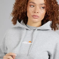 Ellesse Damen Jazana 2 Hoodie Light Grey Marl