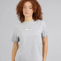 Ellesse Damen Svetta 2 T Shirt Light Grey Marl