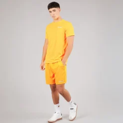 Ellesse Herren Beveth 7 Zoll Laufshorts Orange