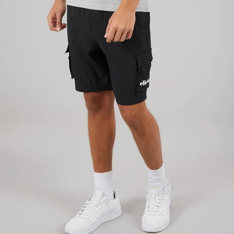 Ellesse Herren Cafaro 2 Cargohose kurz Schwarz