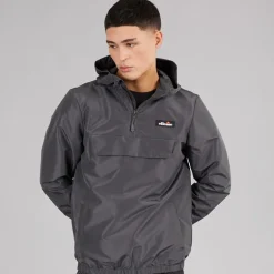 Ellesse Herren Callum Anorak Jacke Dark Grey