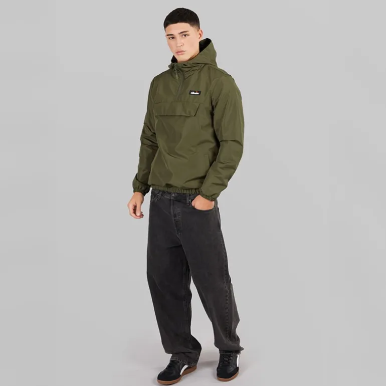 Ellesse Herren Callum Anorak Jacke Khaki