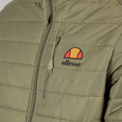 Ellesse Herren Corricella Gepolsterte Jacke Khaki