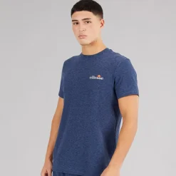 Ellesse Herren Dundalk Lauf Oberteil Navy Marl