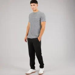 Ellesse Herren Dundalk Laufshirt Light Grey Marl