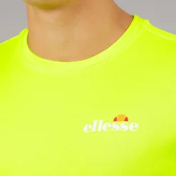 Ellesse Herren Elpidio 2 Lauf Oberteil Neon Yellow