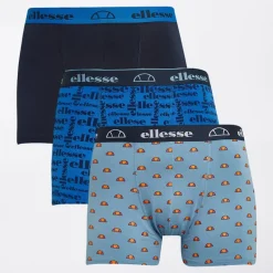 Ellesse Herren 3er-Pack Boxershorts Blau / Marine