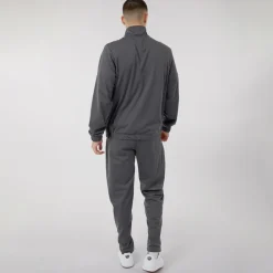 Ellesse Herren Ferrari Poly Trainingsanzug Dunkelgrau