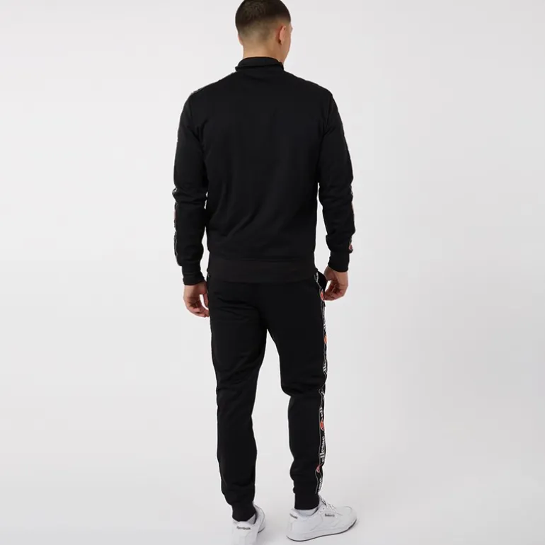Ellesse Herren Giraldo Taped Poly Trainingsanzug Schwarz