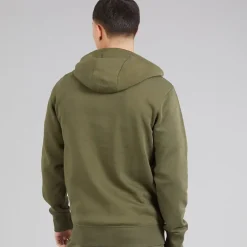 Ellesse Herren Klemerio Full Zip Hoodie Khaki