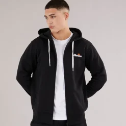 Ellesse Herren Klemerio Full Zip Hoodie Schwarz