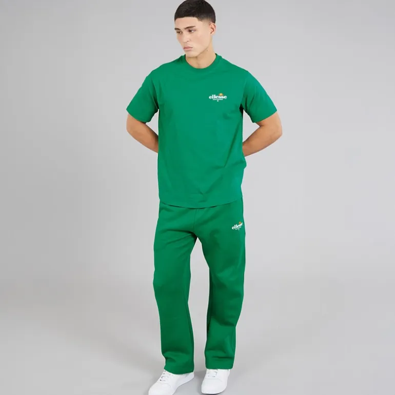 Ellesse Herren Lyon Relaxed Fit Rücken Logo T Shirt Grün