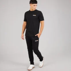 Ellesse Herren Malbory 2 Linke Brust T Shirt Schwarz