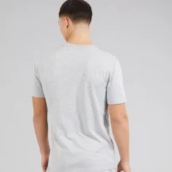 Ellesse Herren Malbory 2 Links Brust T Shirt Grey Marl