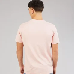 Ellesse Herren Ollio 2 Zentral Logo T Shirt Light Pink
