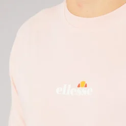 Ellesse Herren Ollio 2 Zentral Logo T Shirt Light Pink