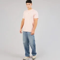 Ellesse Herren Ollio 2 Zentral Logo T Shirt Light Pink