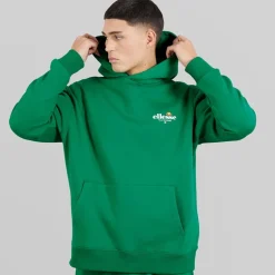 Ellesse Herren Recke Relaxed Fit Hoodie Grün
