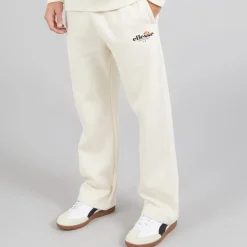 Ellesse Herren Rulle Relaxed Fit Gerade Bein Jogger Off White
