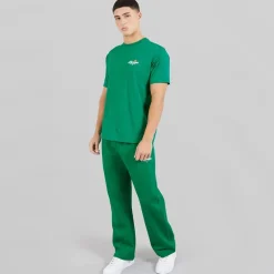 Ellesse Herren Rulle Relaxed Fit Gerade Bein Jogger Grün