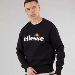 Ellesse Herren Sikanni Sweatshirt Schwarz
