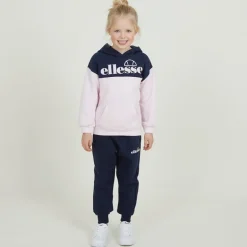 Ellesse Hoodie und Jogginghose Set Mädchen Eloise Logo Marine/Pink