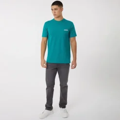 Ellesse T-Shirt Herren Retanna Rückenlogo Dunkelgrün
