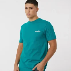 Ellesse T-Shirt Herren Retanna Rückenlogo Dunkelgrün