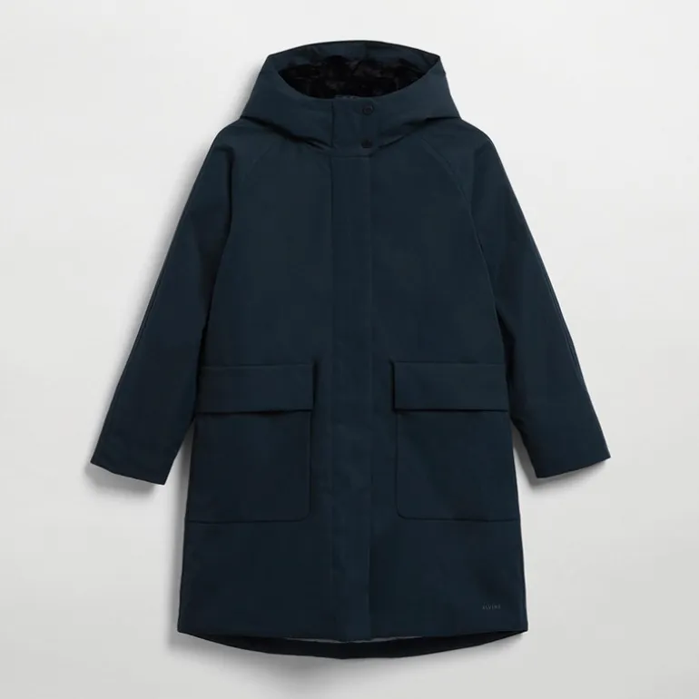 Elvine Damen Allyson Shammy Twill Jacke Indigo Noir