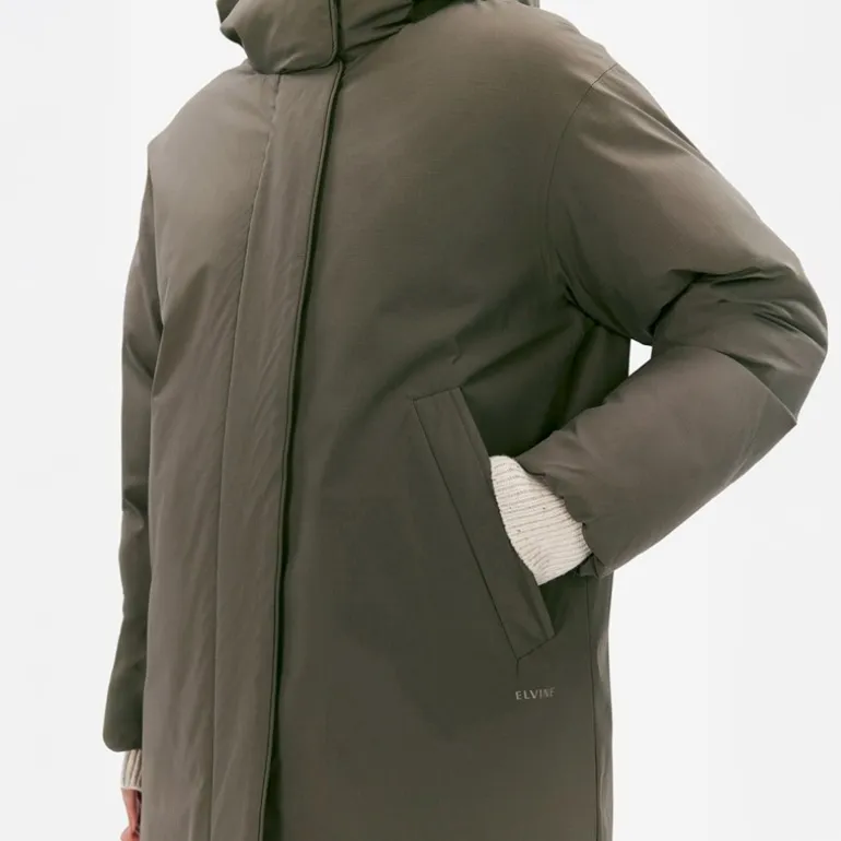 Elvine Damen Saira Jacke Castor Green